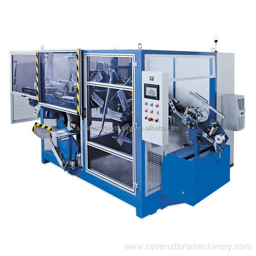 Automatic plastic pipe winder and packing machine